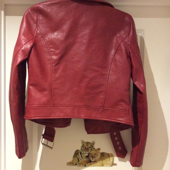 Faux leather jacket - Picture 3 of 6